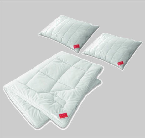 Sommerduvet und Kissen BIO von HEFEL