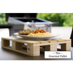 The Gourmet-Pallet mit Grill
